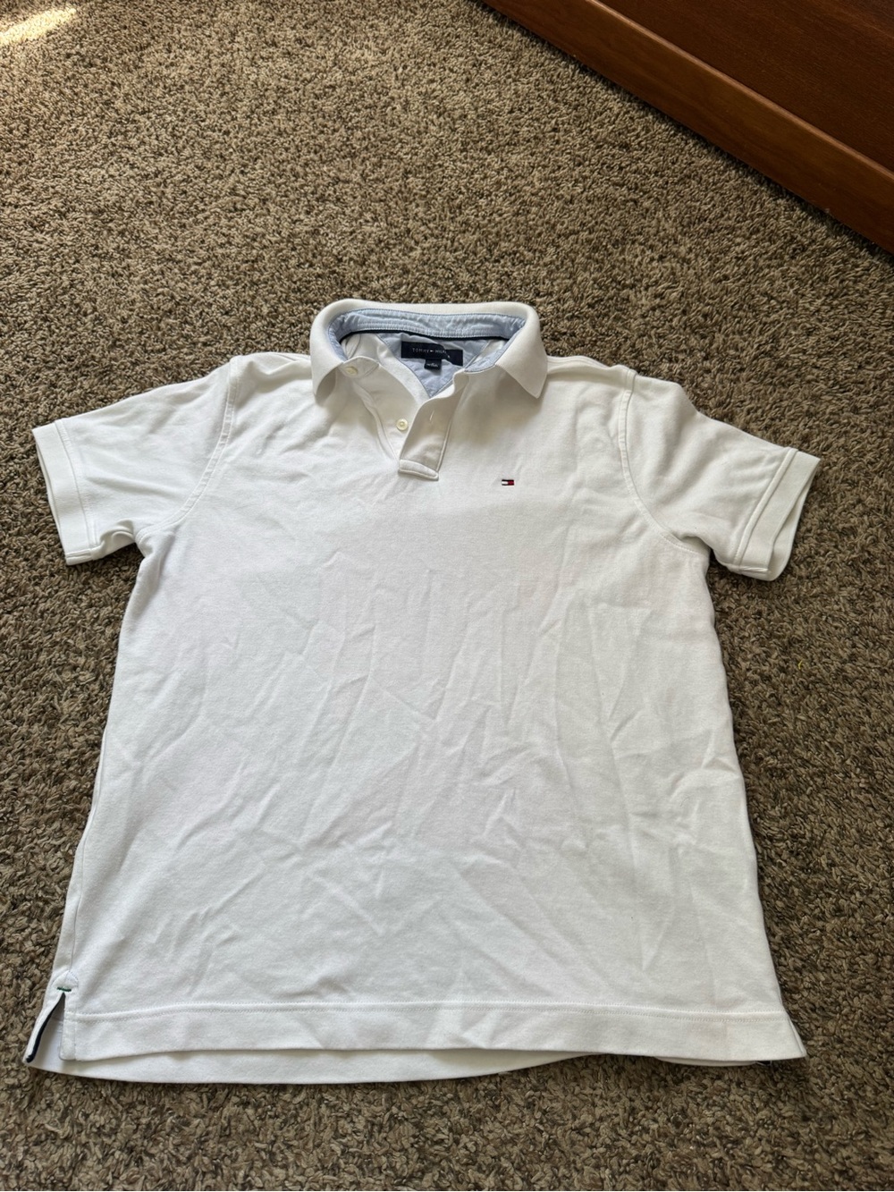 Tommy Hilfiger White Men's Polo Shirt